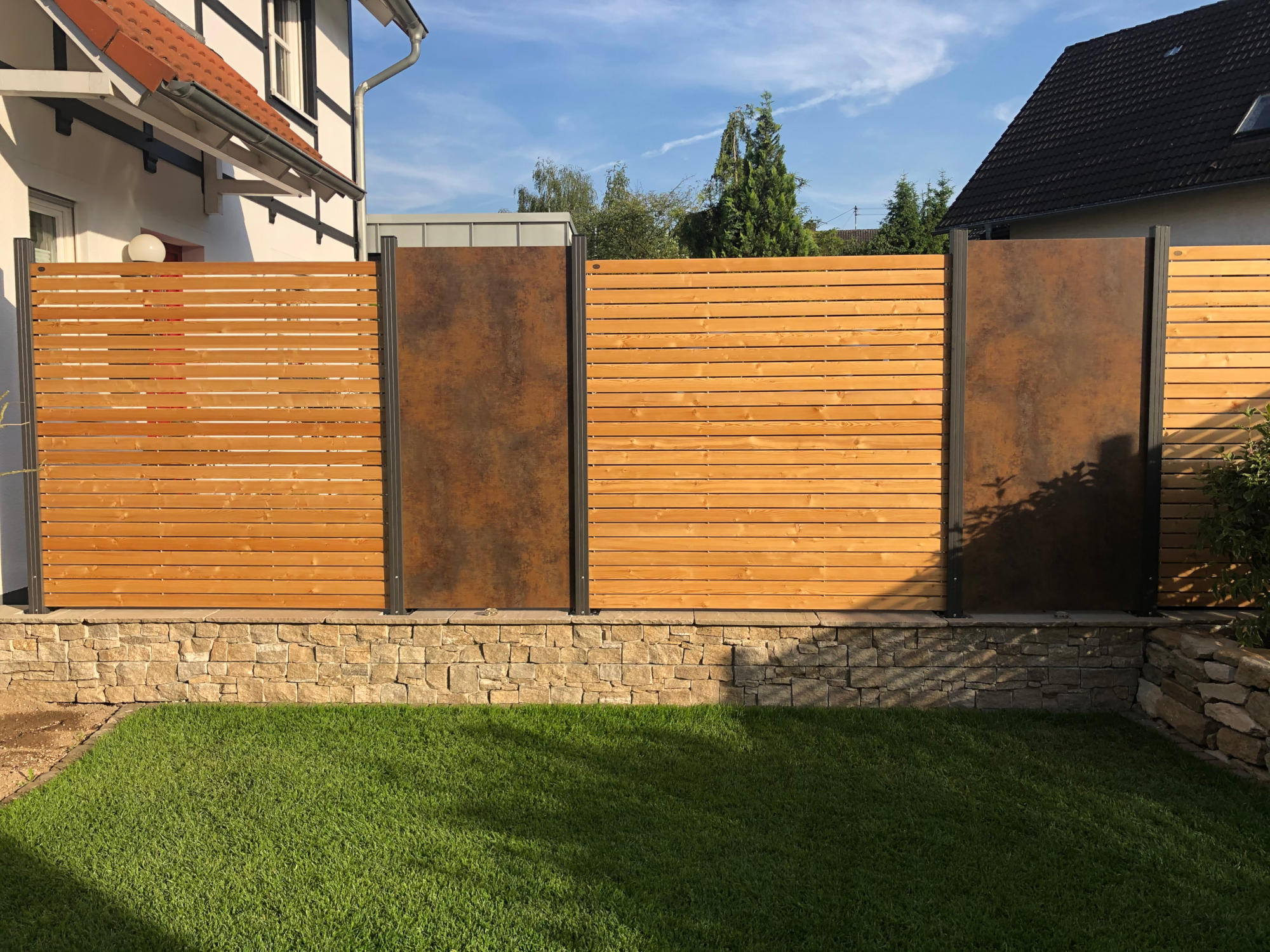 HolzTec SichtschutzZaun "Elegante"
